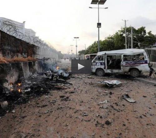  فیلم/ حمله تروریستی به سفارت چین در کراچی