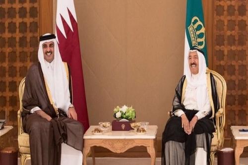 امیر قطر دوشنبه به کویت می رود