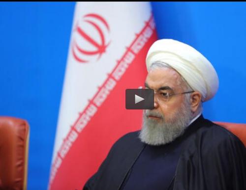 فیلم/ واکنش روحانی به حادثه تروریستی زاهدان