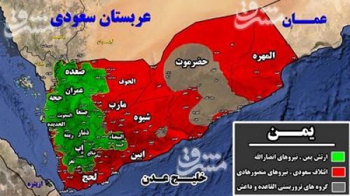 جزئیات عملیات ناکام مزدوران سعودی در شمال غرب استان الجوف/ قدرت‌نمایی رزمندگان یمنی + نقشه میدانی