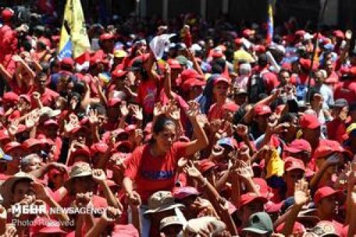 فیلم/ جشن ونزوئلایی‌ها پس از شکست کودتا