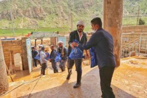 فیلم/ کمک‌های سپاه به سیل‌زدگان در آستانه ماه رمضان