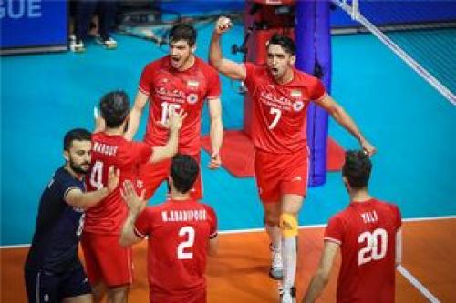 ایران صدرنشین لیگ ملت‌های والیبال 