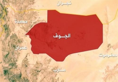 انهدام خودروی نظامی مزدوران در الجوف/ زخمی‌شدن یمنی‌ها در الحدیده 