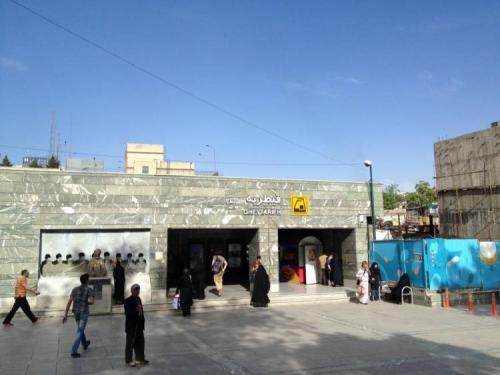 این ایستگاه متروی تهران ضد بمب اتم است! 