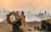  عکس/ بازسازی واقعه عاشورا در کاشان