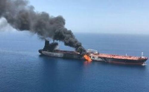  انفجار بدنه نفتکش ایرانی در دریای سرخ