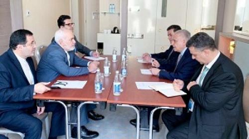 ظریف با وزیر خارجه عراق دیدار کرد