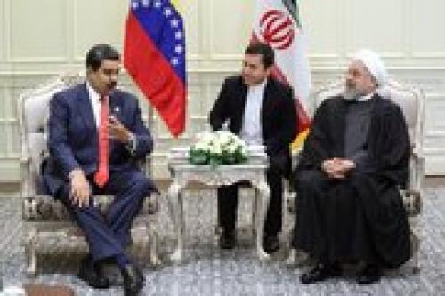 فیلم/ دیدار روحانی با رئیس جمهور ونزوئلا