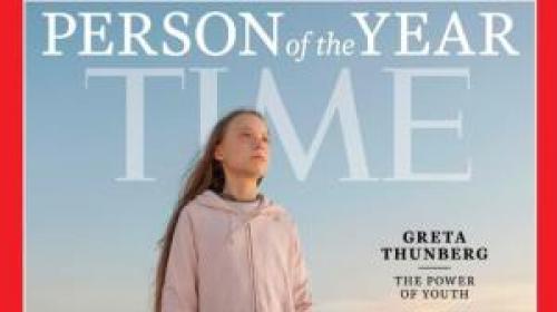 یک دختر نوجوان شخصیت سال مجله تایم شد