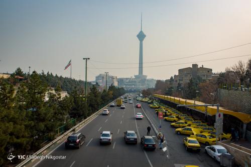 هوای تهران در ۲۵ دی ماه؛ ناسالم برای گروه‌های حساس 