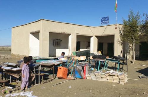 جدیدترین وضعیت مدارس مناطق سیل زده سیستان و بلوچستان + عکس