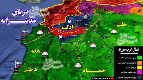 جزئیات دفع حملات سنگین تروریست‌ها در شمال غرب سوریه/ فتنه جدید در جنوب، پشت پرده ناامنی‌ها در شمال + نقشه میدانی و عکس