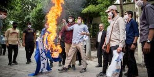  تجمع ضدصهیونیستی مقابل سفارت ارمنستان در تهران