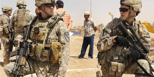 گذرگاه مرزی عراق تحت کنترل آمریکا