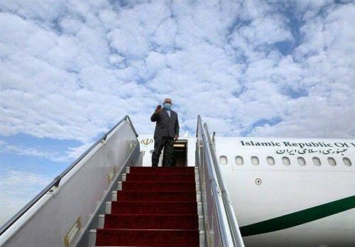«ظریف» تهران را به مقصد بغداد ترک کرد