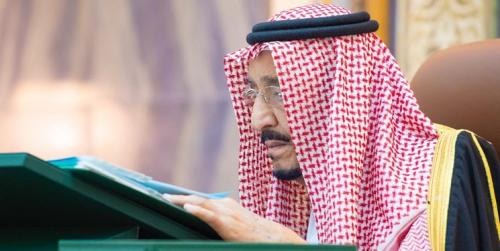 پادشاه سعودی در نشست وزیران شرکت کرد