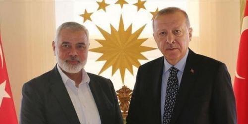 رئیس دفتر سیاسی حماس به ترکیه سفر کرد