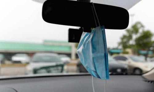 جریمه ۶هزار خودرو به علت نزدن ماسک