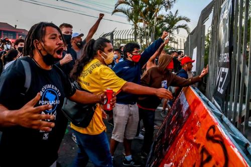 خشم و اعتراض در برزیل 