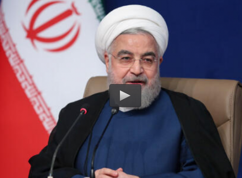  فیلم/ واکنش روحانی به انتخابات امریکا