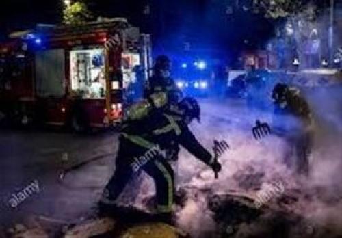 وقوع آتش سوزی مهیب در بارسلونا