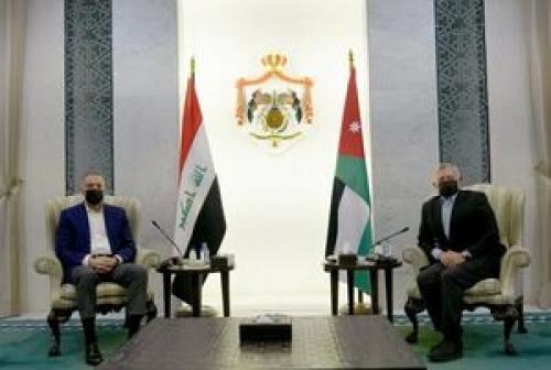  دیدار غیر منتظره نخست وزیر عراق با شاه اردن