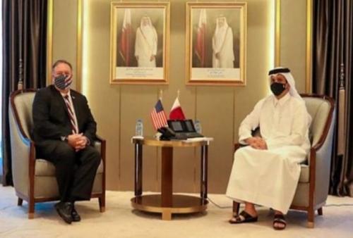 گفت‌وگوی تلفنی وزرای خارجه قطر و آمریکا 