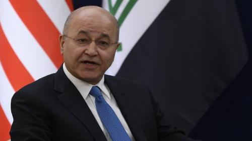 سخنان رئیس جمهور عراق در مراسم بزرگداشت فرماندهان مقاومت