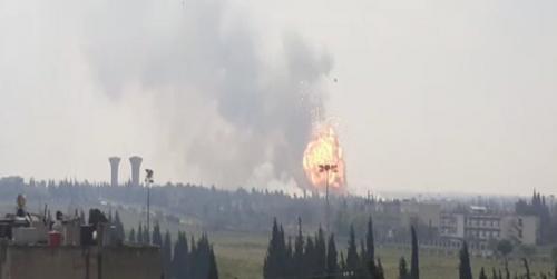  انفجار در شرکت گاز سوریه در شهر حمص