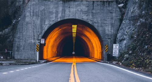 چگونگی کاهش تصادفات ناشی از نور تونل‌ها