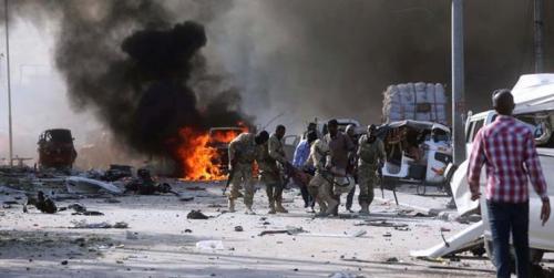 ۱۴ کشته در انفجاری در مرکز سومالی