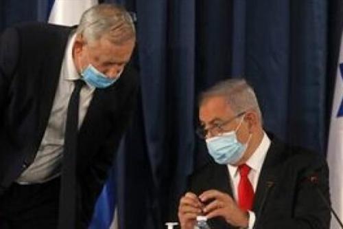 ترک نابهنگام نشست کابینه از سوی نتانیاهو و گانتز
