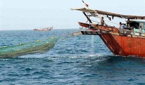  توقیف کشتی غیرمجاز صید ترال در گناوۀ بوشهر
