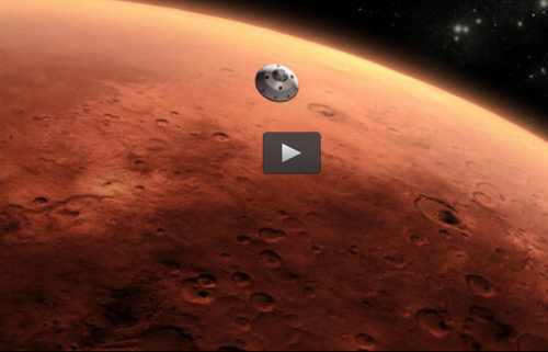  فیلم/ فرود موفقیت آمیز مریخ نورد ناسا