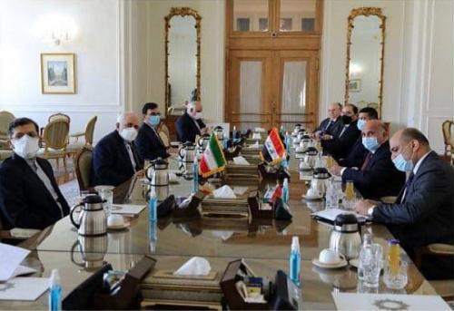 وزیر خارجه عراق با ظریف دیدار و گفتگو کرد