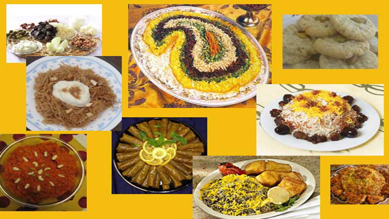 غذاهای شب عید نوروز در شهرهای مختلف ایران 