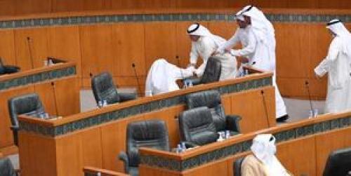  کتک‌کاری در پارلمان کویت +عکس