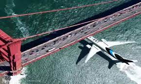 فیلم/عبور خارق العاده هواپیما از زیر پل سانفرانسیسکو