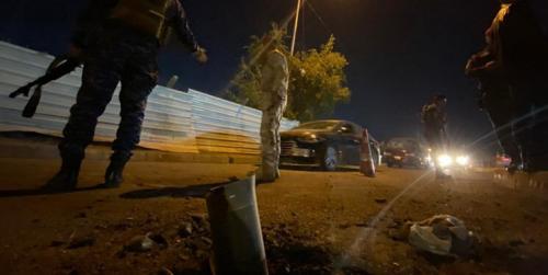 حمله راکتی به محل استقرار نظامیان آمریکایی در شمال بغداد