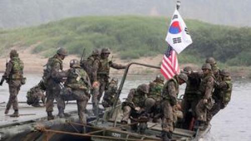 رزمایش کره جنوبی برای تقابل با سلاح‌های کشتار جمعی 