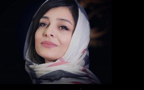 سلفی بانوی زیبای سینمای ایران در میان گلها