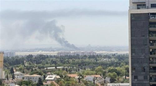  آتش‌سوزی مهیب در نزدیکی شهرک صهیونیست‌نشین "کیدا"