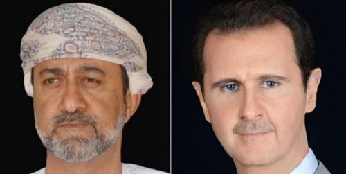  سلطان عمان پیروزی بشار اسد در انتخابات را تبریک گفت 
