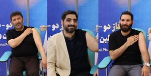  ۳ مداح و یک منبری دیگر واکسن ایرانی برکت را تزریق کردند+ عکس