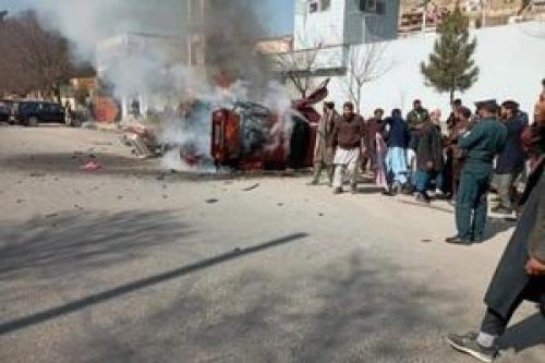  انفجار مین در کابل سه نفر را زخمی کرد