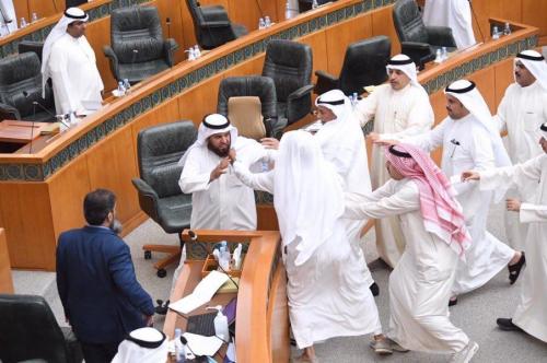  درگیری در پارلمان کویت