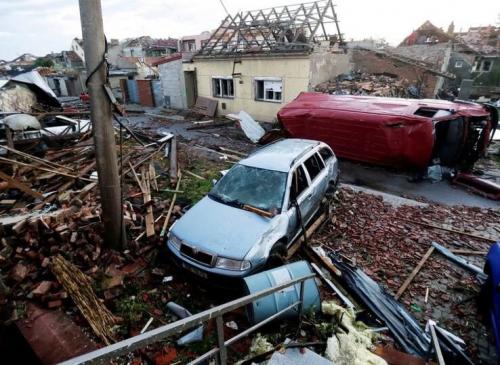 خسارت گردباد در جمهوری چک