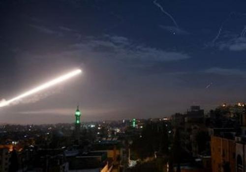 حمله راکتی به نیروهای ائتلاف آمریکایی در سوریه 