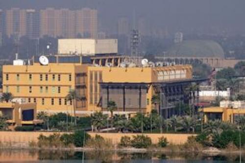 آژیر خطر در سفارت آمریکا در بغدادبه صدا درامد